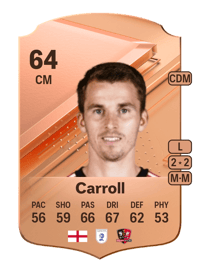 Tommy Carroll Rare 64 OVR