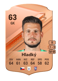 Václav Hladký Rare 63 OVR