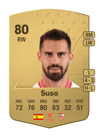 Suso Common 80 OVR