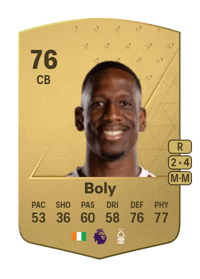 Willy Boly Common 76 OVR