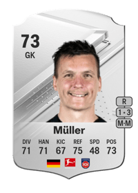 Kevin Müller Rare 73 OVR