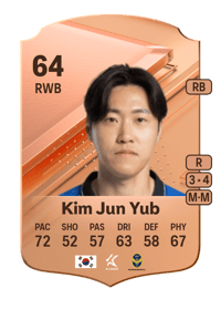 Kim Jun Yub Rare 64 OVR
