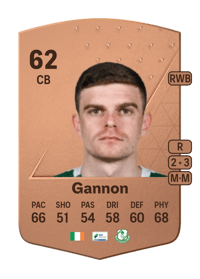 Sean Gannon Common 62 OVR