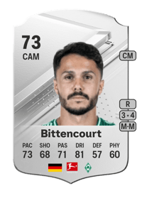 Leonardo Bittencourt Rare 73 OVR