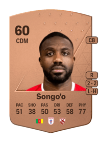 Yann Songo'o Common 60 OVR