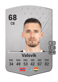 Gustav Valsvik Common 68 OVR