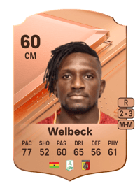 Nana Welbeck Rare 60 OVR