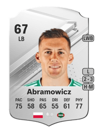 Dawid Abramowicz Rare 67 OVR