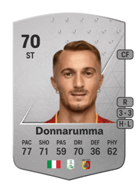 Alfredo Donnarumma Common 70 OVR