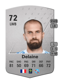 Thomas Delaine Common 72 OVR