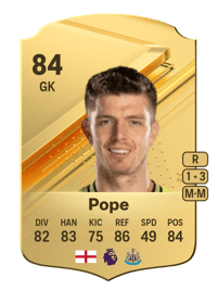 Nick Pope Rare 84 OVR