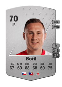 Jan Bořil Common 70 OVR