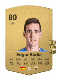 Edgar Badia Common 80 OVR