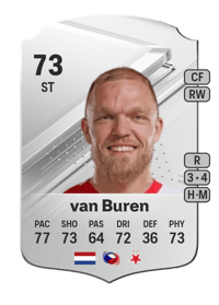 Mick van Buren Rare 73 OVR
