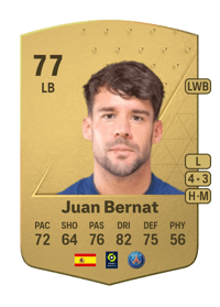 Juan Bernat Common 77 OVR