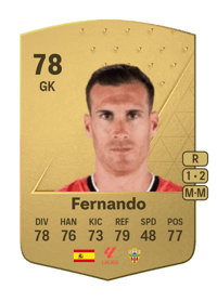 Fernando Common 78 OVR