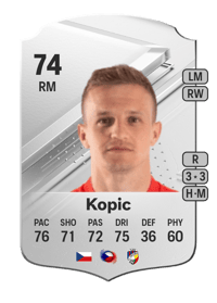 Jan Kopic Rare 74 OVR