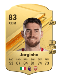 Jorginho Rare 83 OVR