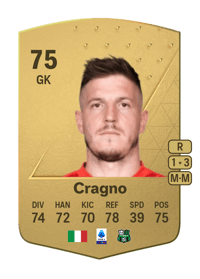 Alessio Cragno Common 75 OVR