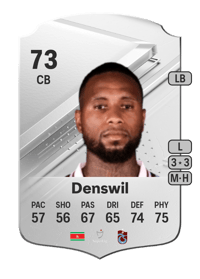 Stefano Denswil Rare 73 OVR