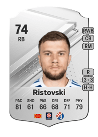 Stefan Ristovski Rare 74 OVR