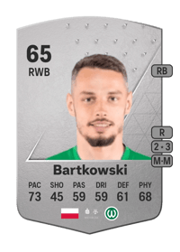 Jakub Bartkowski Common 65 OVR