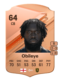 Ayo Obileye Rare 64 OVR