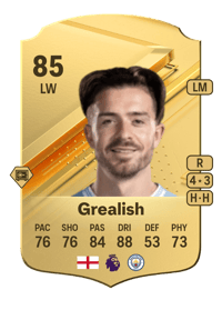 Jack Grealish Rare 85 OVR