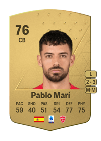 Pablo Marí Common 76 OVR