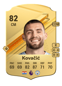 Mateo Kovačić Rare 82 OVR