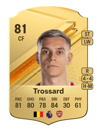 Leandro Trossard Rare 81 OVR