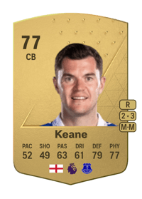 Michael Keane Common 77 OVR