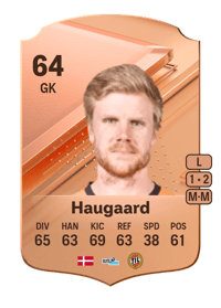 Jakob Haugaard Rare 64 OVR