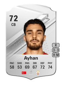 Kaan Ayhan Rare 72 OVR
