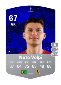 Neto Volpi CONMEBOL Sudamericana 67 OVR