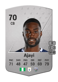 Semi Ajayi Common 70 OVR