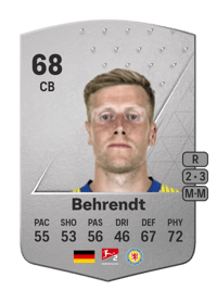 Brian Behrendt Common 68 OVR