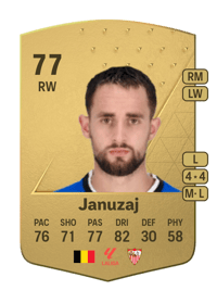 Adnan Januzaj Common 77 OVR