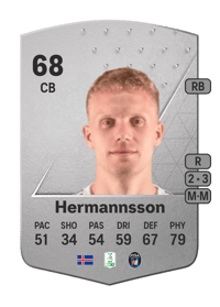 Hjörtur Hermannsson Common 68 OVR