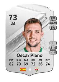 Óscar Plano Rare 73 OVR
