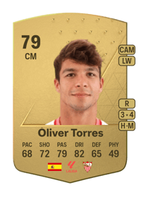 Óliver Torres Common 79 OVR