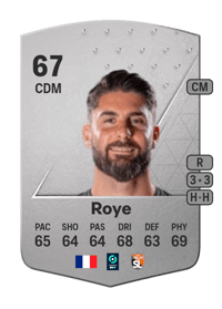 Jimmy Roye Common 67 OVR