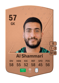 Abdullah Al Shammari Common 57 OVR