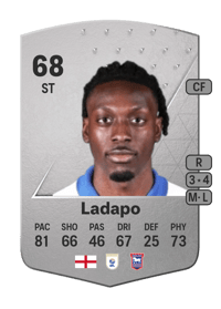 Freddie Ladapo Common 68 OVR