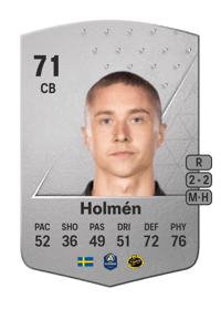 Sebastian Holmén Common 71 OVR
