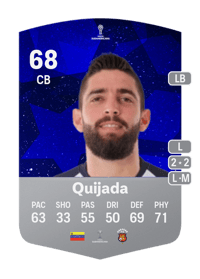 Rubert Quijada CONMEBOL Sudamericana 68 OVR