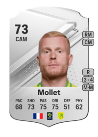 Florent Mollet Rare 73 OVR