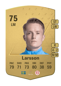 Sam Larsson Common 75 OVR