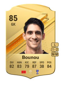 Yassine Bounou Rare 85 OVR