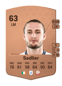 Kieran Sadlier Common 63 OVR